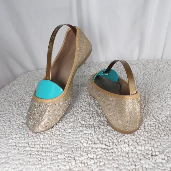 Style & Co. Gold with Sparkles  Flats Women's Shoes Size 6M - Picture 7 of 9